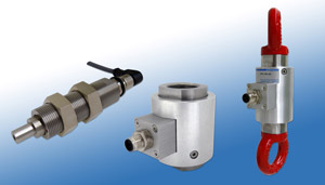 Tension and compression sensors with thread