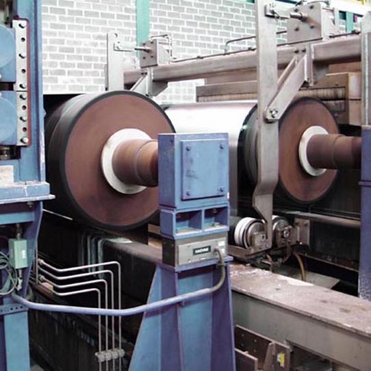 Walzkraftmessung mit Kraftmessblock