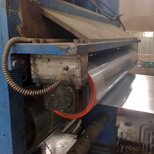 Kraftmessblock in der Blechverarbeitung