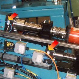 Flacher ringförmiger Kraftsensor im Coater