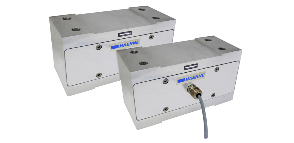 Kraftmessblock aus Aluminium