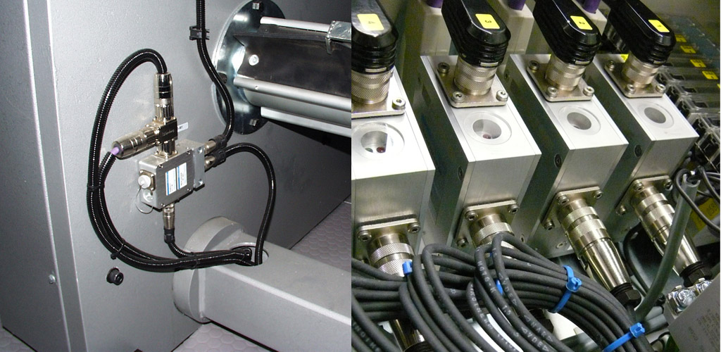 Profibus Messverstärker im Einsatz im Schaltschrank eingebaute Feldbus Messverstärker