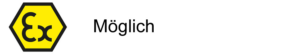 ATEX zertifiziert nach EU-Richtlinie 2014/34